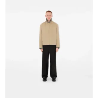 Jachetă Harrington din gabardină Jachetă Harrington din gabardină