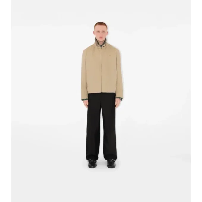 Jachetă Harrington din gabardină Jachetă Harrington din gabardină