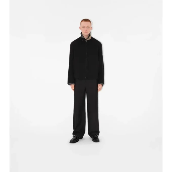 Jachetă Harrington din gabardină Jachetă Harrington din gabardină