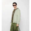 Jachetă reversibilă cu glugă și model în carouri Jachetă reversibilă cu glugă și model în carouri