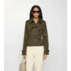 Jachetă scurtă din Tropical Gabardine Jachetă scurtă din Tropical Gabardine