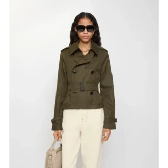 Jachetă scurtă din Tropical Gabardine Jachetă scurtă din Tropical Gabardine