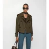 Jachetă scurtă Mayfair din Tropical Gabardine Jachetă scurtă Mayfair din Tropical Gabardine