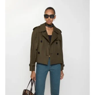 Jachetă scurtă Mayfair din Tropical Gabardine Jachetă scurtă Mayfair din Tropical Gabardine