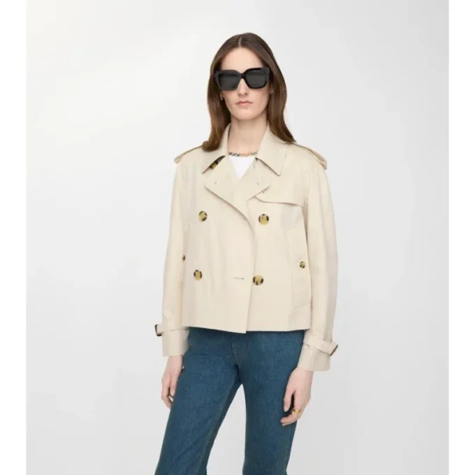Jachetă scurtă Mayfair din Tropical Gabardine Jachetă scurtă Mayfair din Tropical Gabardine