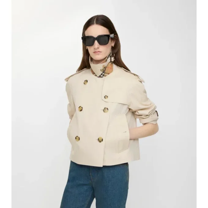 Jachetă scurtă Mayfair din Tropical Gabardine Jachetă scurtă Mayfair din Tropical Gabardine