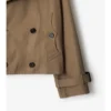 Jachetă scurtă tip trench din Gabardine Jachetă scurtă tip trench din Gabardine