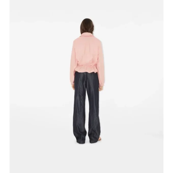 Jachetă trench cu glugă din Tropical Gabardine Jachetă trench cu glugă din Tropical Gabardine