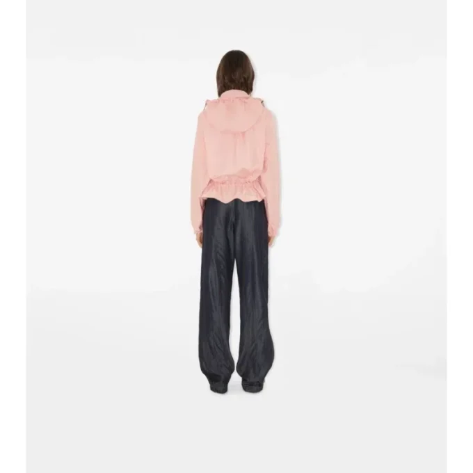 Jachetă trench cu glugă din Tropical Gabardine Jachetă trench cu glugă din Tropical Gabardine
