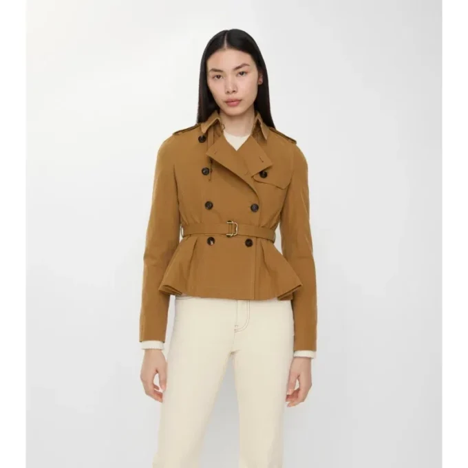 Jachetă trench Isabella din bumbac Jachetă trench Isabella din bumbac