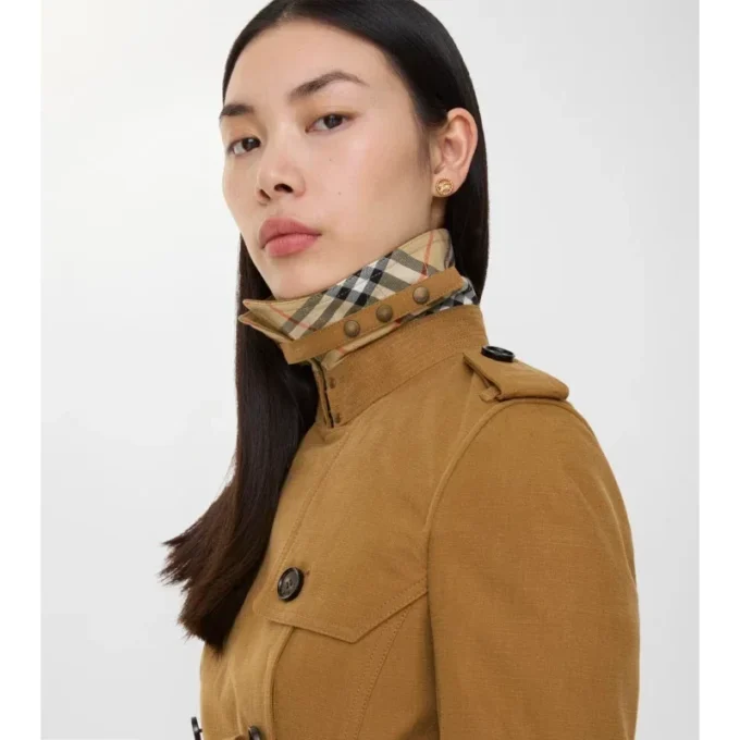 Jachetă trench Isabella din bumbac Jachetă trench Isabella din bumbac