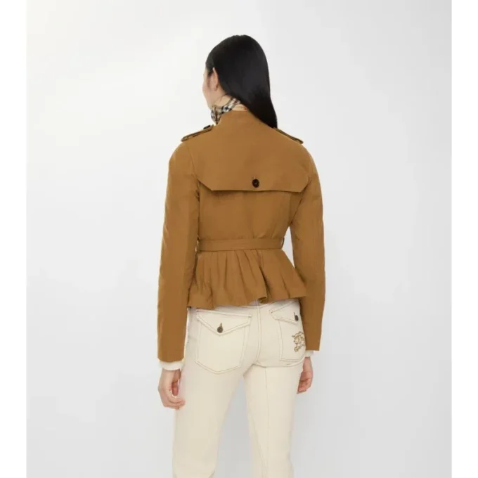 Jachetă trench Isabella din bumbac Jachetă trench Isabella din bumbac