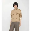 Jachetă trench Mayfair scurtă din Gabardine Jachetă trench Mayfair scurtă din Gabardine