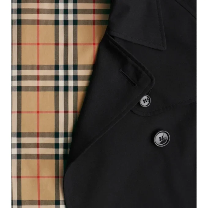 Jachetă trench Mayfair scurtă din Gabardine Jachetă trench Mayfair scurtă din Gabardine