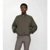 Jeci scurti reversibili din nailon cu imprimeu în carouri și curele Jeci scurti reversibili din nailon cu imprimeu în carouri și curele