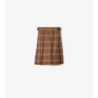 Kilt din lână cu model în carouri