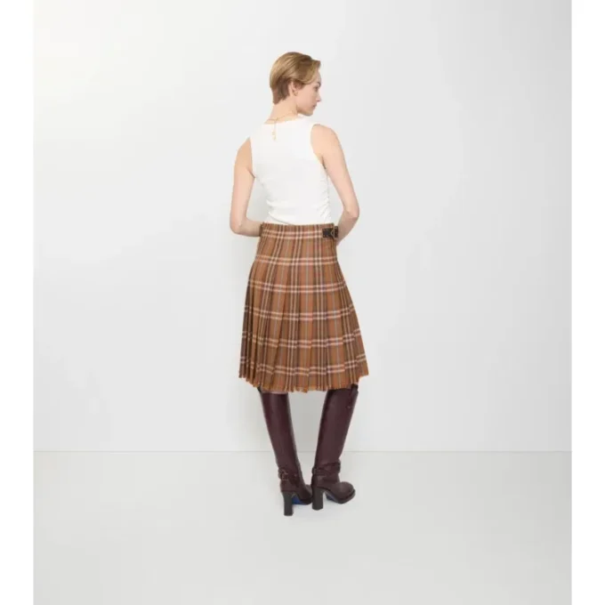 Kilt din lână cu model în carouri Kilt din lână cu model în carouri