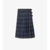 Kilt midi din lână cu model în carouri Kilt midi din lână cu model în carouri
