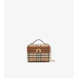 Mini Check Vanity Bag Mini Check Vanity Bag