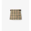 Mini kilt din lână cu model în carouri Mini kilt din lână cu model în carouri