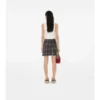 Mini kilt din lână cu model în carouri Mini kilt din lână cu model în carouri