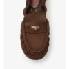 Mocasini din piele de căprioară