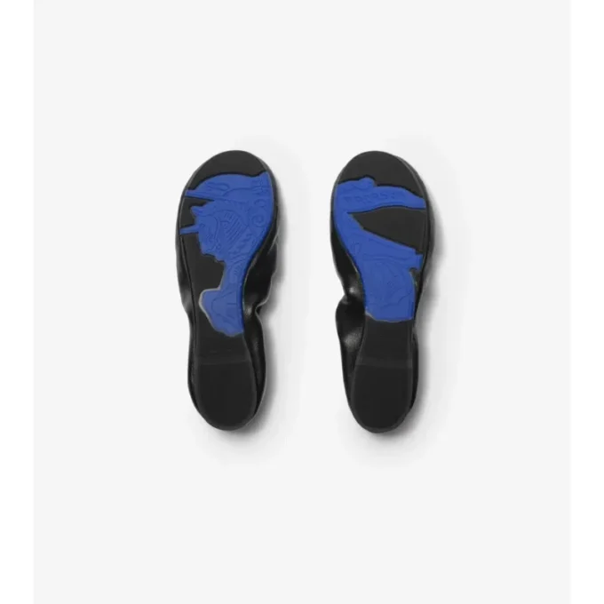 Mocasini din piele de culoare bej
