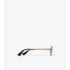 Ochelari de soare ovali Metal Check Ochelari de soare ovali Metal Check