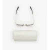 Ochelari de soare ovali Metal Check Ochelari de soare ovali Metal Check