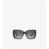 Ochelari de soare oversized cu rame pătrate