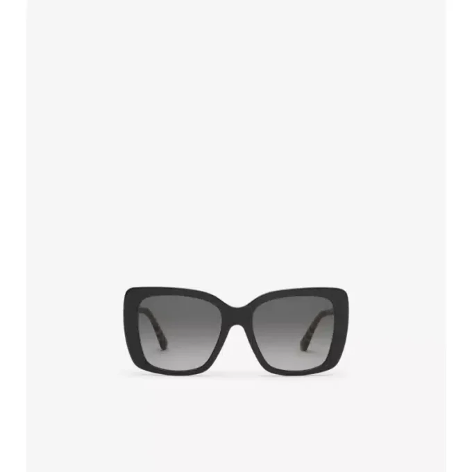 Ochelari de soare oversized cu rame pătrate