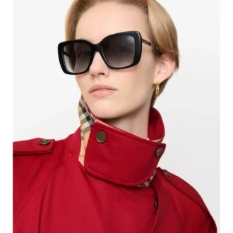 Ochelari de soare oversized cu rame pătrate