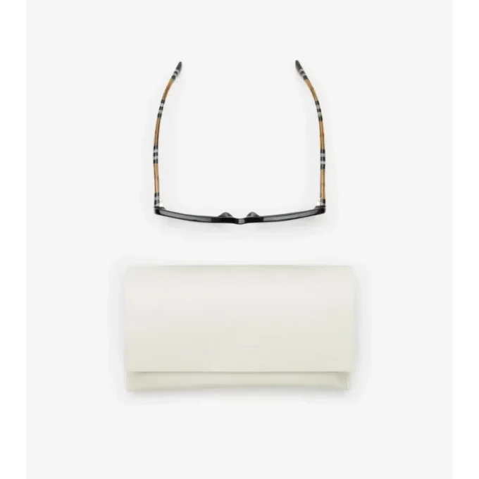 Ochelari de soare oversized cu rame pătrate