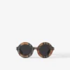 Ochelari de soare rotunzi cu model în carouri Ochelari de soare rotunzi cu model în carouri