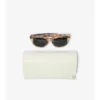 Ochelari de soare rotunzi cu model în carouri Ochelari de soare rotunzi cu model în carouri