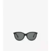 Ochelari de soare rotunzi cu model Tubular Check Ochelari de soare rotunzi cu model Tubular Check