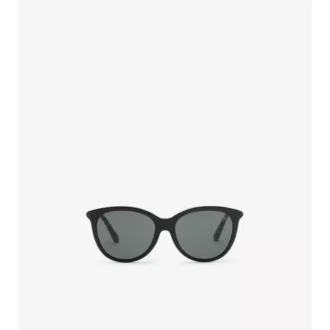 Ochelari de soare rotunzi cu model Tubular Check Ochelari de soare rotunzi cu model Tubular Check