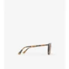 Ochelari de soare rotunzi cu model Tubular Check Ochelari de soare rotunzi cu model Tubular Check