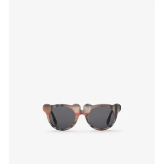 Ochelari de soare Teddy Bear cu model în carouri