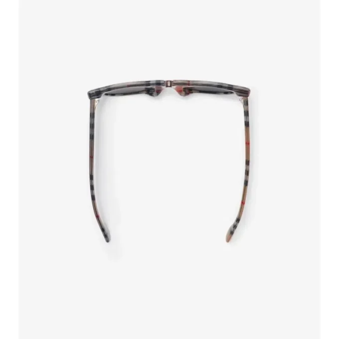 Ochelari de soare Teddy Bear cu model în carouri Ochelari de soare Teddy Bear cu model în carouri