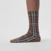 Șosete din bumbac și cașmir cu model Vintage Check în carouri