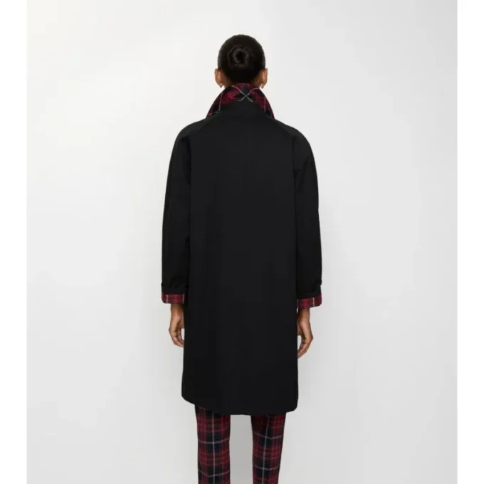 Palton Camden din gabardină, de lungime medie Car Coat Palton Camden din gabardină, de lungime medie Car Coat