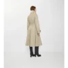 Palton lung de gabardină Ellingham, cu croială evazată Palton lung de gabardină Ellingham, cu croială evazată