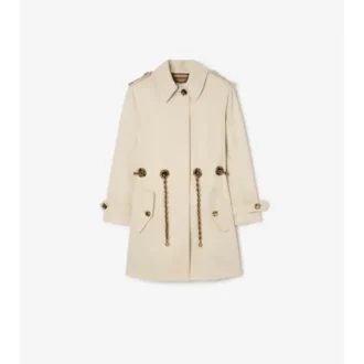 Palton scurt Stonehaven din Gabardine Car Coat