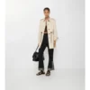 Palton scurt Stonehaven din Gabardine Car Coat Palton scurt Stonehaven din Gabardine Car Coat