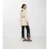 Palton scurt Stonehaven din Gabardine Car Coat Palton scurt Stonehaven din Gabardine Car Coat