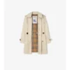 Palton scurt Stonehaven din Gabardine Car Coat Palton scurt Stonehaven din Gabardine Car Coat