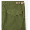 Pantaloni cargo din bumbac