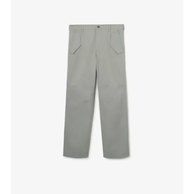Pantaloni cargo din bumbac twill
