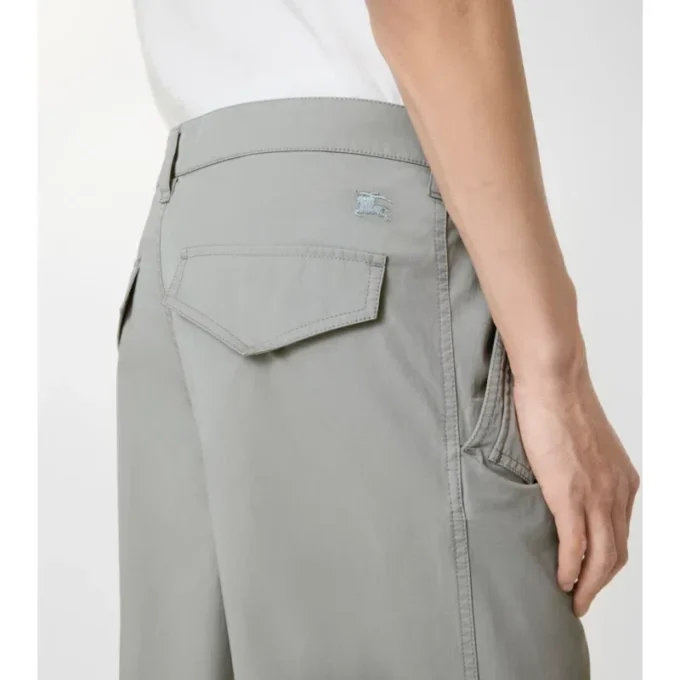 Pantaloni cargo din bumbac twill